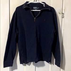 mens polo pullover